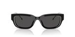 Diesel DL 2002MU Lunettes de Soleil Unisexe Noir Carrées Gris 56mm