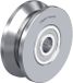 Blickle DSPK 50K Dubbel geflensd wiel Wieldiameter: 50 mm Draagvermogen (max.): 120 kg 1 stuk(s)