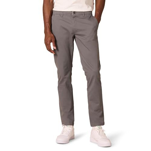 Goodthreads Skinny-Fit Washed Chino - Men's - Gray - 42W / 32L