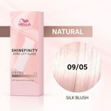 Wella ShineFinity Zero Lift Glaze 09/05 Silk Blush 60ml