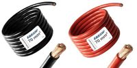 EBROM - 3 meter accukabel - rood en zwart - 70mm2