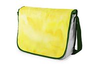 Bonamaison Digitally Printed Messenger School Bag with Khaki Strap for Students, Crossbody Bag, Courier Bag, Shoulder Bag for Kids, Girls, Boys, Size: 29x36 cm