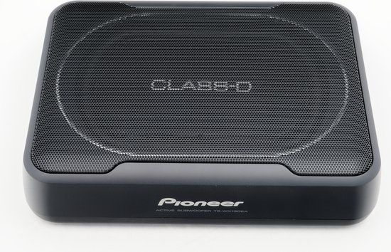 Pioneer TS-WX130EA - Underseat Active Subwoofer - 160W - Black