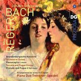 Brandeburgische Mdg Evelinde Trenkner & Sontraud Speidel - J. S. Bach (Arr. Max Reger): Brandenburgische Konzerte | Orchestral Suites | Passacaglia C Minor | Toccata And Fugue D Minor | Prelude And Fugue E Flat Major (4 CD)