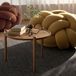 Design House Stockholm Aria table basse, Ø 50 x 37 cm, rouge