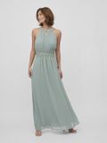 VILA Maxi jurk VIMILINA halter groen