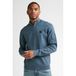 Petrol Industries regular fit gebreide gemêleerde trui - storm blue