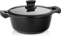 Kela Stella Nova Braadpan 24 cm Zwart Aluminium