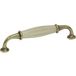 Fosun Poignée Fixe Porcelaine Sur Zamac - Bronze / Beige - 128 mm