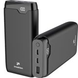 imoshion Powerbank 27.000 mAh - 30W Ultra Snellader - USB C / USB A - Zwart