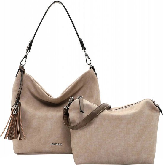 Emily & Noah Schoudertas / Tas Dames - 104801 - Imitatieleer - Beige