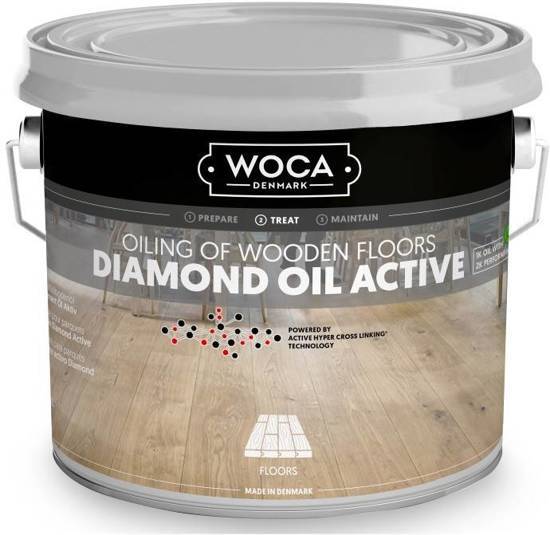 Woca Diamond Oil Active Kies uw kleur