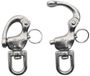 Kong Italy Quick Release Rotary Ring Connector Karabijnhaak Zilver 1