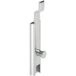 Häfele Loquete de meuble H6063 Loquete coudée fixation cachée, nickelé - 70mm