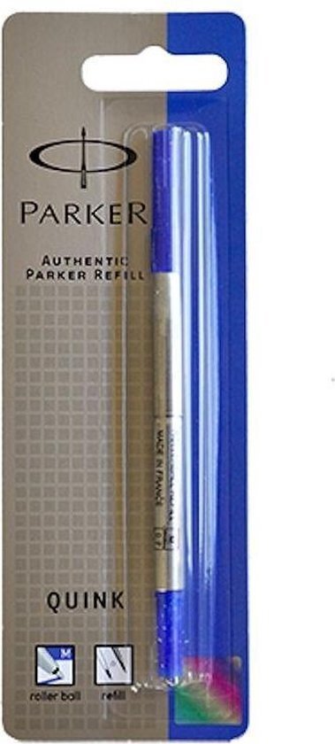 Parker Parker vullingen voor roller medium punt, (op blister