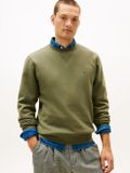 Tommy Hilfiger Heren Gebreide Trui Katoen/Polyester XL Groen