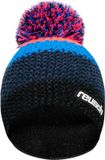 Reusch Enzo Beanie Mütze für Sport & Freizeit - Unisex, Schwarz-Blau, Einheitsgröße