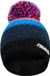 Reusch Enzo Beanie Mütze für Sport & Freizeit - Unisex, Schwarz-Blau, Einheitsgröße