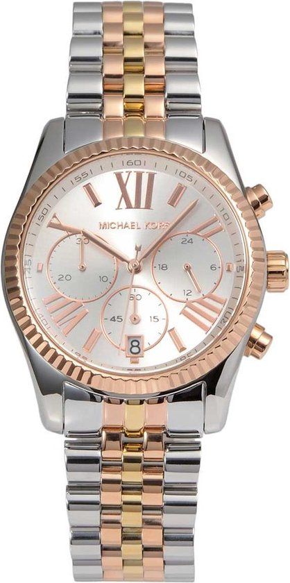 Michael Kors MK5735 - Polshorloge voor dames - Zilverkleurig - 43 mm