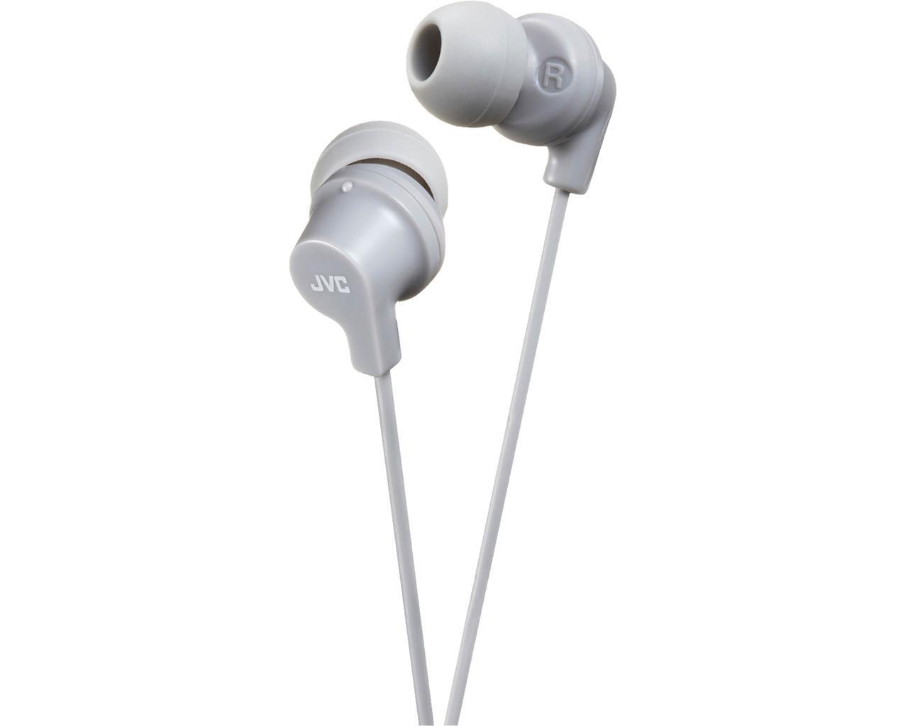 JVC HA-FX10-H-E Kleurrijke in-ear hoofdtelefoon grijs