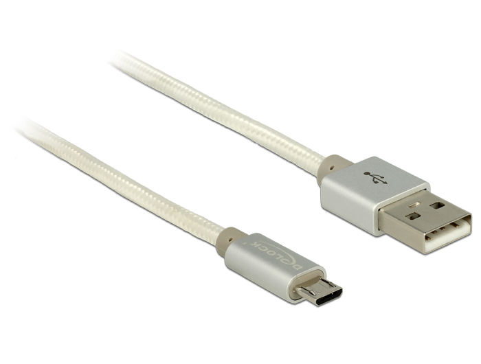 DeLOCK 1m USB 2.0-A/USB 2.0 Micro-B