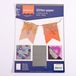 Florence Glitterpapier - Knutselpapier - A4 - Grijs - 5 vellen - 216 g