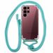 COOL Accesorios S908 Galaxy S22 Ultra Hoesje TPU Muntkleur Schokbestendig met Koord