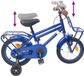 vidaXL Kinderfiets 12 inch Donkerblauw