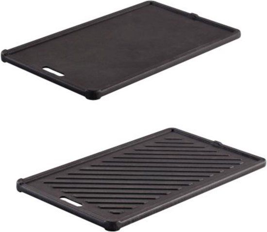 Rösle Grillplaat voor Gasbarbecue Videro G2-P - Zwart