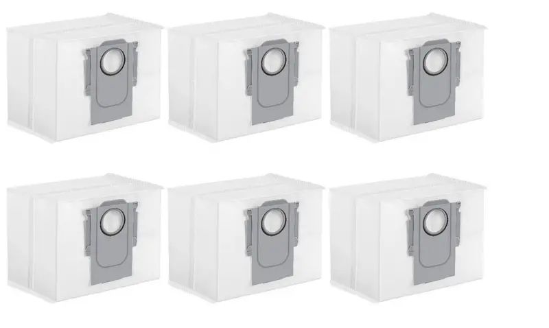 Roborock Dustbag voor Xiaomi Roborock Q7 Max+, S7 Pro Ultra, S7 MaxV Ultra, Q8 Max+, S8+ en S8 Pro Ultra (6-pack)