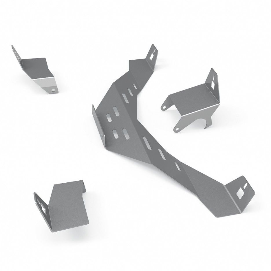 RSeat N1 Speakers Mount Kit - Zilver