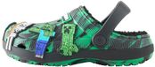 Next - Jongens - Warme gevoerde Minecraft pantoffelklompen - Groen