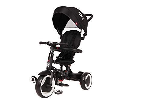 Milly Mally Driewieler Qplay Rito - kleur zwart