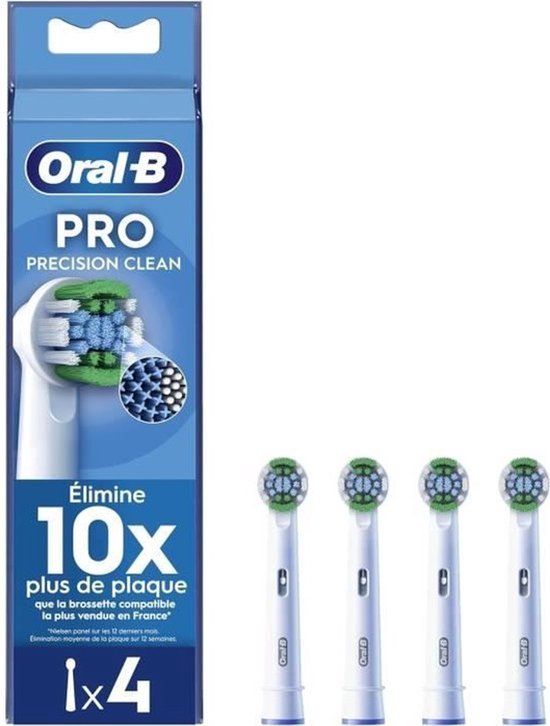 Oral-B Precision Clean PRO - Opzetborstels - 4 Stuks
