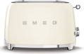 Smeg TSF01CREU - Broodrooster - Crème - 2 Sneden - 950W