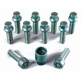 H&R Wielboutenset bolkonisch R14 M14x1.50 - Lengte 47mm - 10 stuks - incl. wielsloten