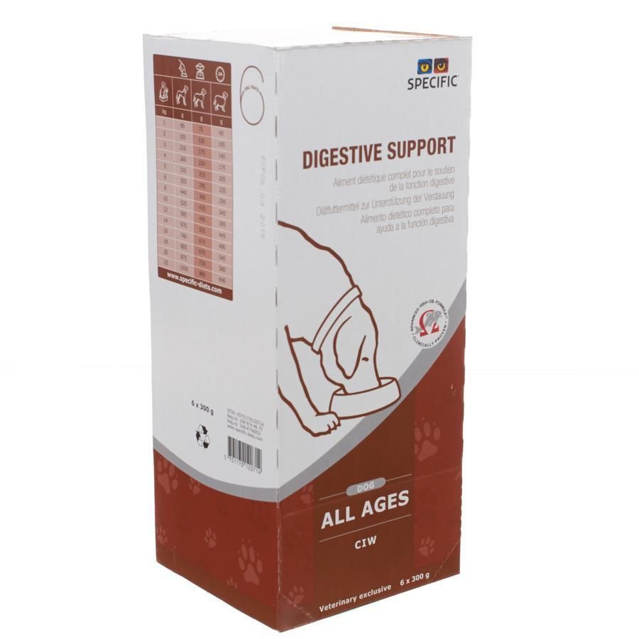 Specific CIW Digestive Support Zakjes 6x300g