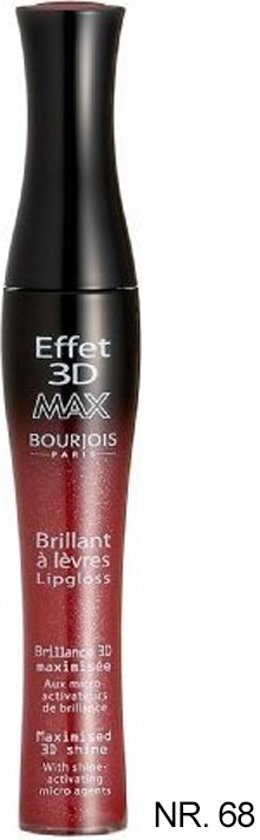 BOURJOIS PARIS Effet 3d Max Lipgloss - 68 Brun Etincelant
