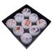 Kurt S. Adler Disney Olaf Boules de Noël en plastique, Blanc, 7,5 cm, 9 pièces