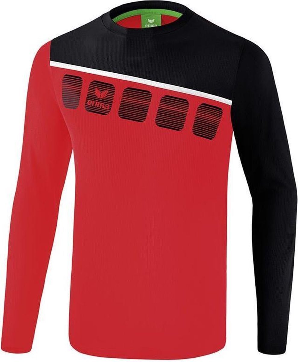 Erima 5-C Trainingsjack - Jassen - rood - 152