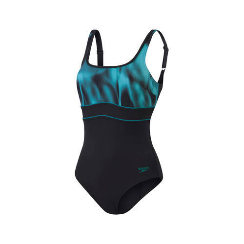 Speedo Speedo ECO Shape Comprex Ultra corrigerend badpak Contour Eclipse donkerblauw/blauw