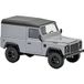 Busch 54356 H0 Auto Land Rover Defender 90 fourgonnette, gris argenté