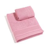 Caleffi Gim Pink 76369 Gastenhanddoek van katoen