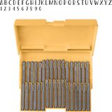 We R Memory Keepers We R Makers Alphabet stamps jewelry press