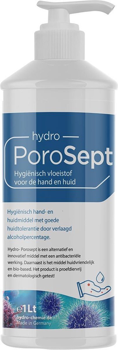 Hydro Chemie PoroSept: hygiëne hand- en huidmiddel 1 liter