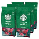 STARBUCKS Caffè Verona, Dark Roast, Gemalen Filterkoffie 200g (6 Zakken)