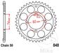 JT Sprockets Couronne 39Z PAS 530 Diamètre Intérieur 074 Entraxe Fixation 092