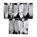 Zarivy Zilverkleurige polyester linten