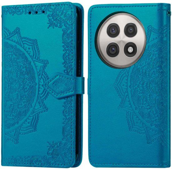 imoshion Mandala Bookcase - Geschikt voor OnePlus 13R - Turquoise