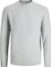 JACK&JONES JPRBLASIMON STRUCTURE KNIT CREW NECK LN Heren Gebreide Truien L Medium Grey Melange
